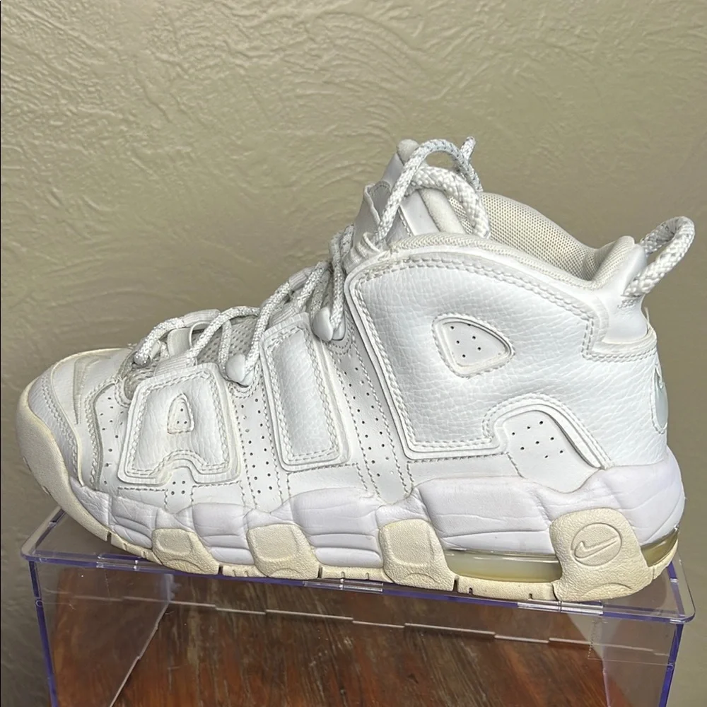 Nike Air More Uptempo 'Phantom Sand Drift' 415082-102 Sz: 6Y - Picture 8 of 9